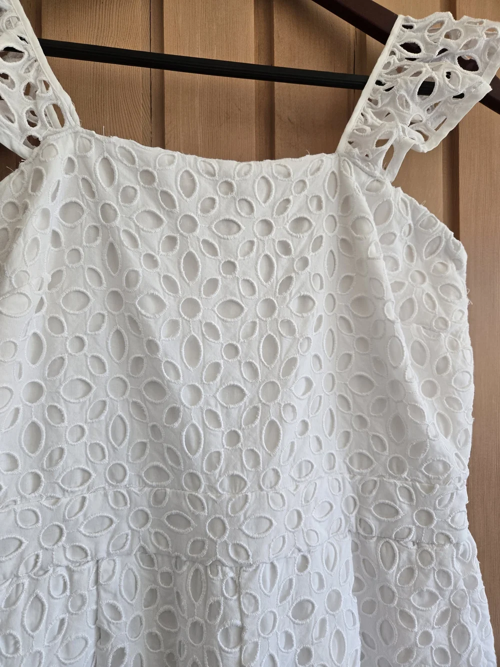 J. Crew Ruffled Jumpsuit In Embroidered Eyelet | White | Size 4